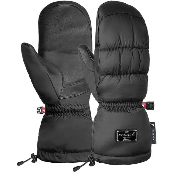 Rękawice narciarskie damskie Reusch Puffy R-TEX XT Mitten czarne, Kolor: czarny, Rozmiar: 6.5