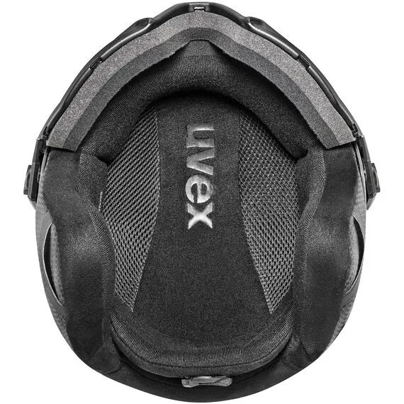 Kask narciarski UVEX Instinct Visor pro V czarny, Kolor: czarny, Rozmiar: 60-62, 2 zdjęcie