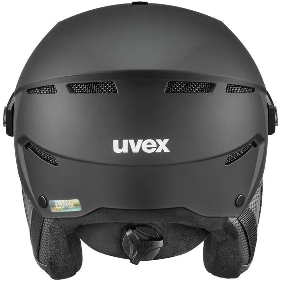 Kask narciarski UVEX Instinct Visor pro V czarny, Kolor: czarny, Rozmiar: 60-62, 4 zdjęcie