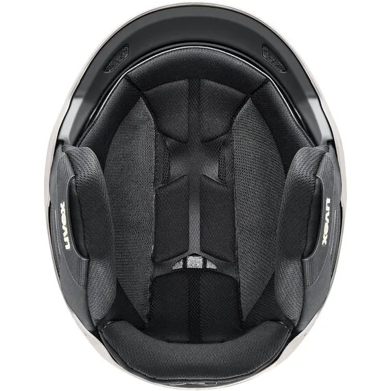 Kask narciarski UVEX Resolution szary, Kolor: szary, Rozmiar: 59-61, 4 zdjęcie