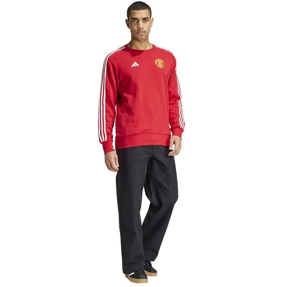 adidas Bluza Manchester United DNA IT4163, Kolor: czerwony, Rozmiar: L, 3 zdjęcie