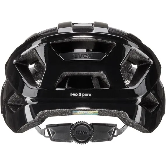 Kask rowerowy UVEX I-vo 2 pure czarny, Kolor: czarny, Rozmiar: 52-57, 2 zdjęcie