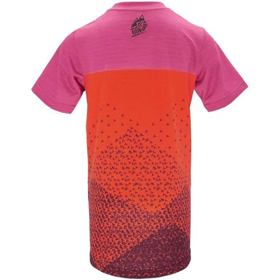 Koszulka Dziecięca Enduro SILVINI Denni CD2283, Kolor: pomarańczowy, Rozmiar: 122/128, 2 zdjęcie