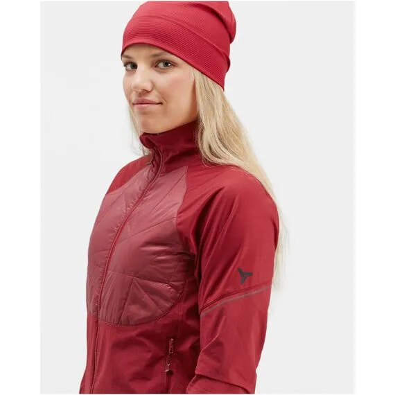 Kurtka Damska PrimaLoft SILVINI Cortena WJ2121, Kolor: czerwony, Rozmiar: S, 4 zdjęcie