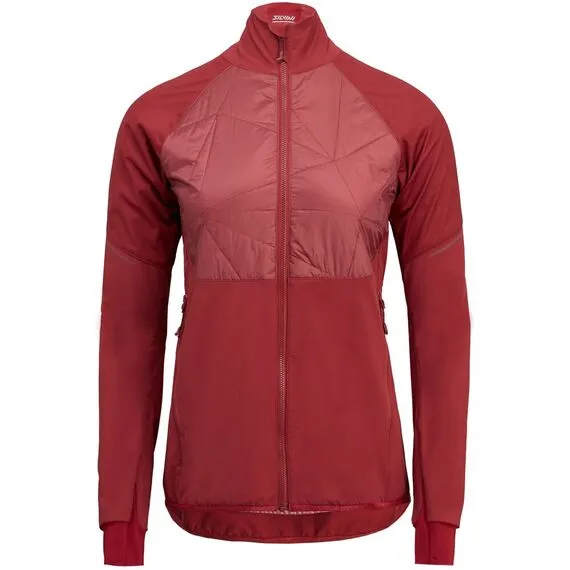 Kurtka Damska PrimaLoft SILVINI Cortena WJ2121, Kolor: czerwony, Rozmiar: S, 3 zdjęcie