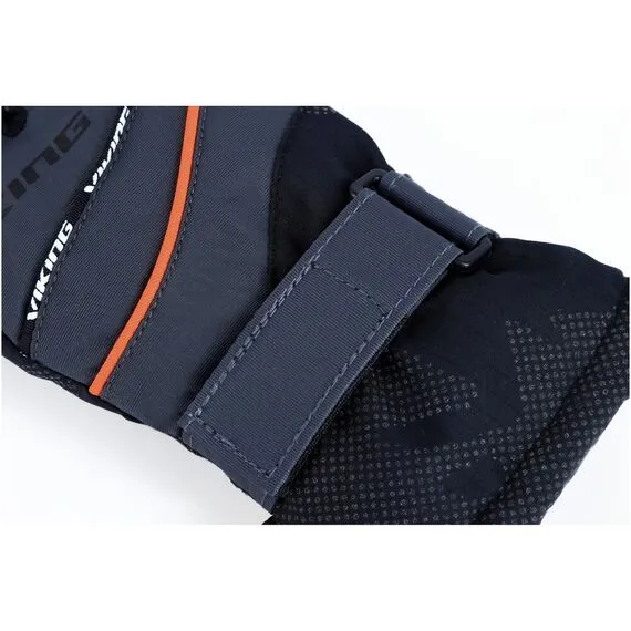 Rękawice Narciarskie Dziecięce VIKING Mate Ski Kids, Kolor: czarny, Rozmiar: 5, 5 zdjęcie