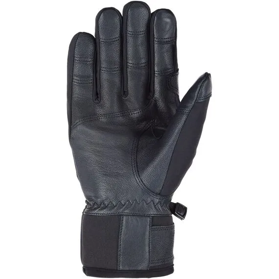 Rękawice Zimowe ze Skórą Naturalną VIKING Knox Multifunction, Kolor: czarny, Rozmiar: 8, 2 zdjęcie