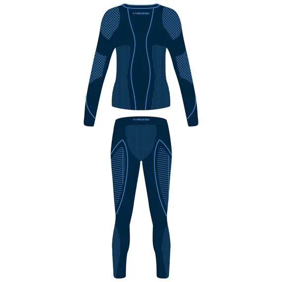 VIKING Bielizna Skido Kids Set, Kolor: granatowy, Rozmiar: 128/140, 2 zdjęcie