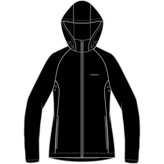 VIKING Kurtka Rainier Lady, Kolor: czarny, Rozmiar: S, 6 zdjęcie VIKING Kurtka Rainier Lady, Kolor: czarny, Rozmiar: S, 6 zdjęcie