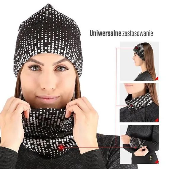 NILS Komin Odblaskowy Wielofunkcyjny, 3 zdjęcie