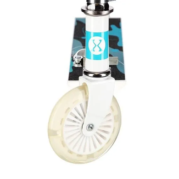 NILS EXTREME hulajnoga dla dzieci z kauczukowymi kołami HD505 niebieska, Kolor: niebieski, 9 zdjęcie