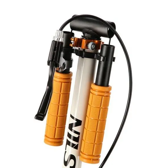 NILS EXTREME White-Orange Hulajnoga aluminiowa Extreme, 7 zdjęcie