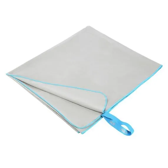 Ręcznik turystyczny szybkoschnący z mikrofirby 200x90cm NILS CAMP NCR13 szary, Kolor: szary, Rozmiar: 200 x 90 cm, 10 zdjęcie