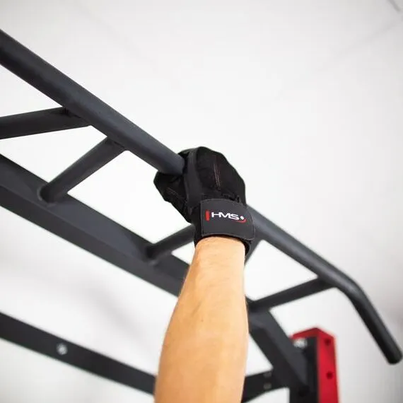 RST04 Rękawice Na Siłownię HMS, Kolor: czarny, Rozmiar: S, 6 zdjęcie