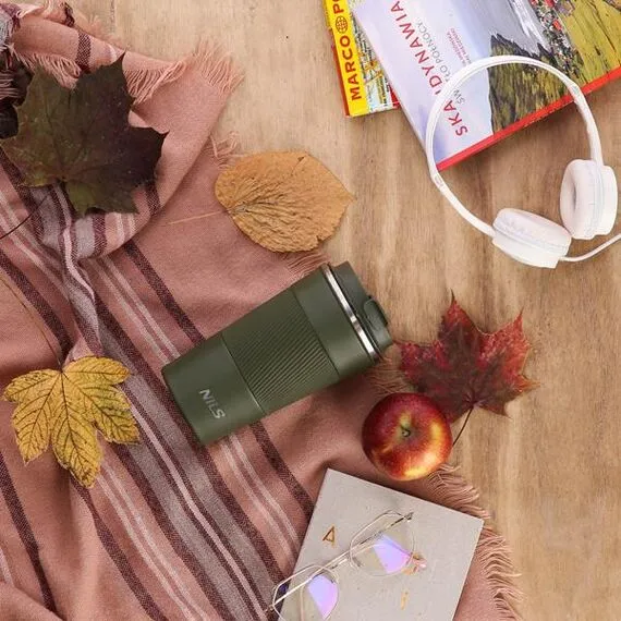 NCC09 Zielony Kubek Termiczny NILS, 17 zdjęcie