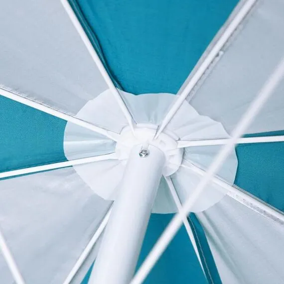 NILS NC7813 Turkusowy Parasol Plażowy  180 Cm, 10 zdjęcie