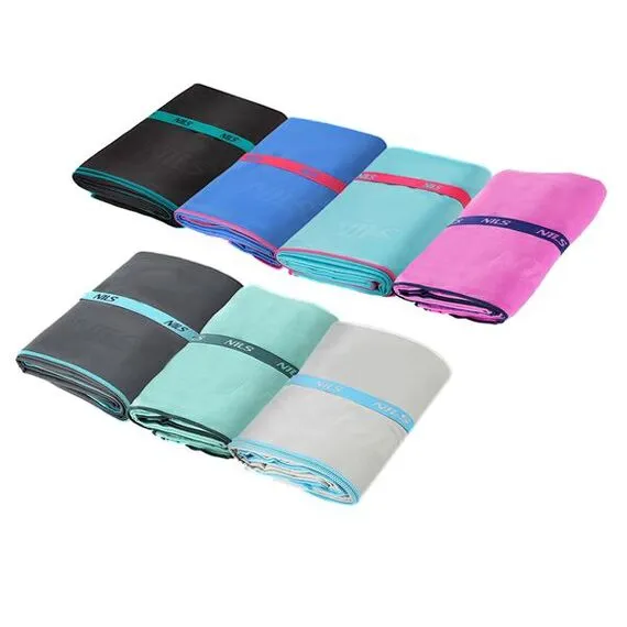 Ręcznik turystyczny szybkoschnący z mikrofirby 200x90cm NILS CAMP NCR13 różowy, Kolor: różowy, Rozmiar: 200 x 90 cm, 13 zdjęcie