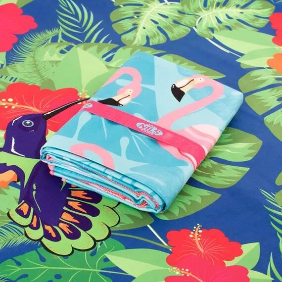 NILS NCR14 Ręcznik Z Mikrofibry Kwiaty 160X80 cm, 17 zdjęcie