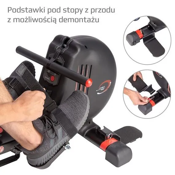 Wioślarz Magnetyczny HMS ZM1502, 4 zdjęcie