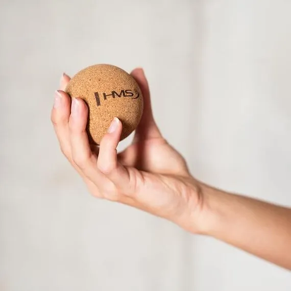 HMS BLW01 Cork Pojedyncza Piłka Do Masażu, 7 zdjęcie