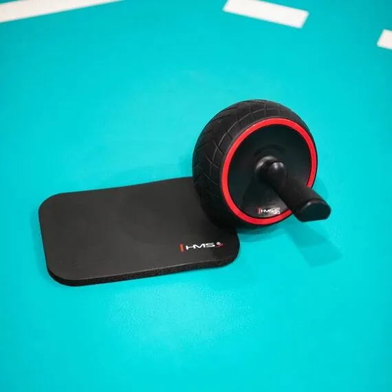 Wałek Fitness Do Ćwiczeń WA14 + Mata HMS, 7 zdjęcie