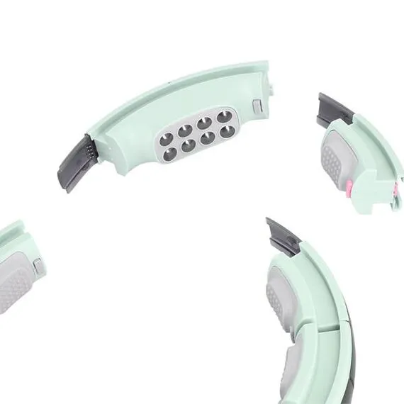 HMS HHM13 Hula Hop z Magnesami I Obciążnikiem + Licznik, Kolor: zielony, 16 zdjęcie