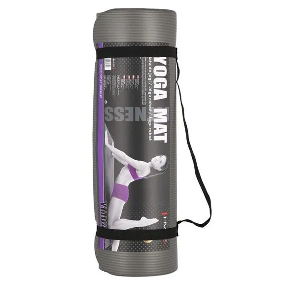 HMS mata do ćwiczeń 183x61x0,15 cm YM04 szara, Kolor: szary, 2 zdjęcie