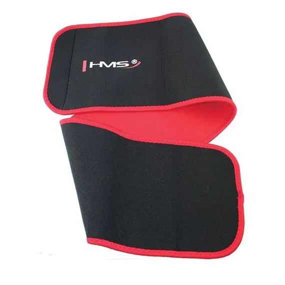 ZESTAW Hula Hop Hhw01 Black Z Wypustkami I Obciążnikiem + Pas Br163 Red HMS, Kolor: czarny, 18 zdjęcie