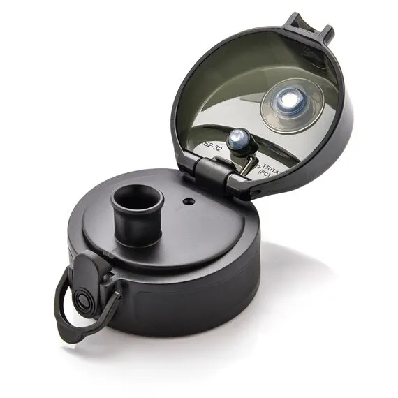 METEOR Bidon Sportowy 500 ml czarno-biały, Kolor: czarny/biały, Waga: 0.15, 6 zdjęcie