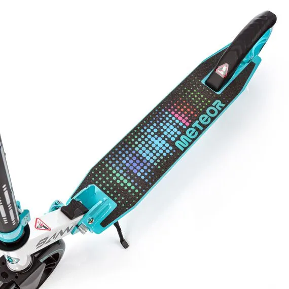 METEOR hulajnoga miejska z dużymi kauczukowymi kołami Urban Bann niebieska, Kolor: niebieski, Waga: 3.7, 4 zdjęcie