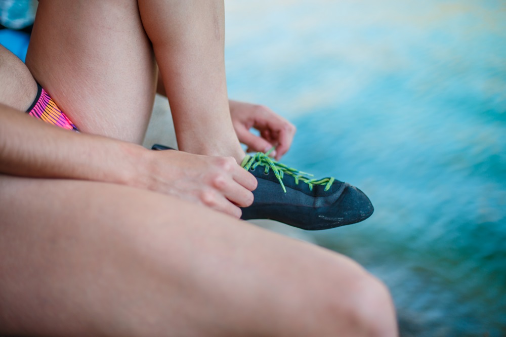 Buty aqua.