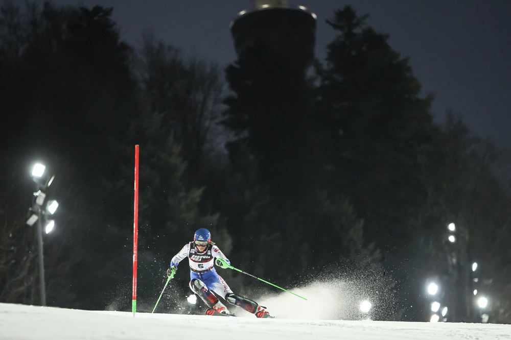 Narciarstwo alpejskie slalom Narciarstwo alpejskie slalom