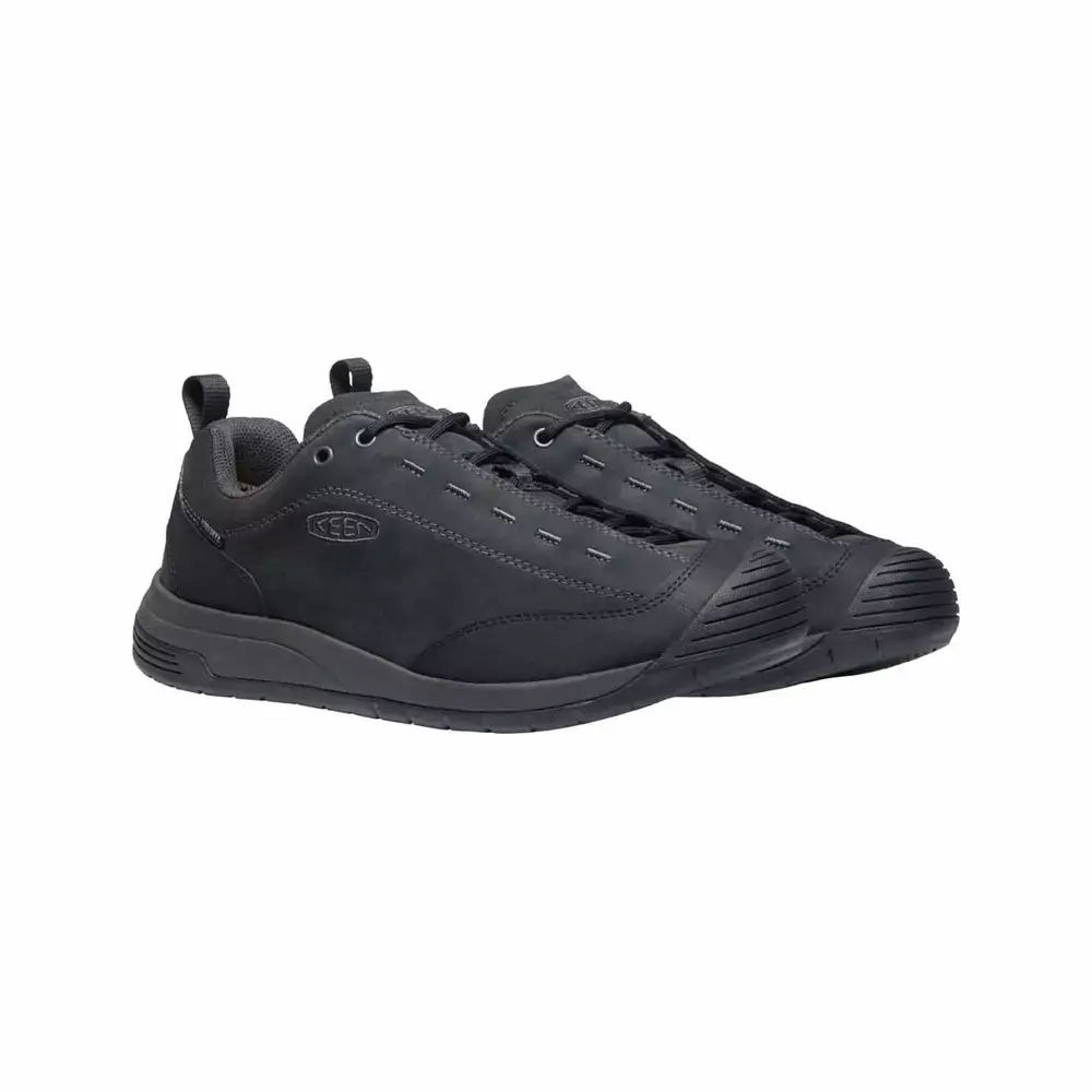 Zdjęcia - Buty trekkingowe Keen Buty męskie  Jasper II WP - Black / Raven (44) KEE-KE-1023868-44 