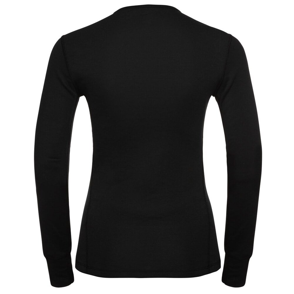 ODLO Koszulka damska termiczna TOP crew neck l/s ACTIVE WARM ECO czarna (M)