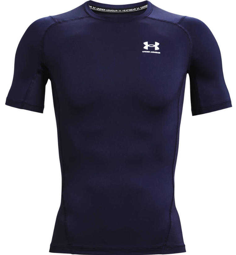 UNDER ARMOUR koszulka na siłowinię męska UA HG Comp granatowy (XL)