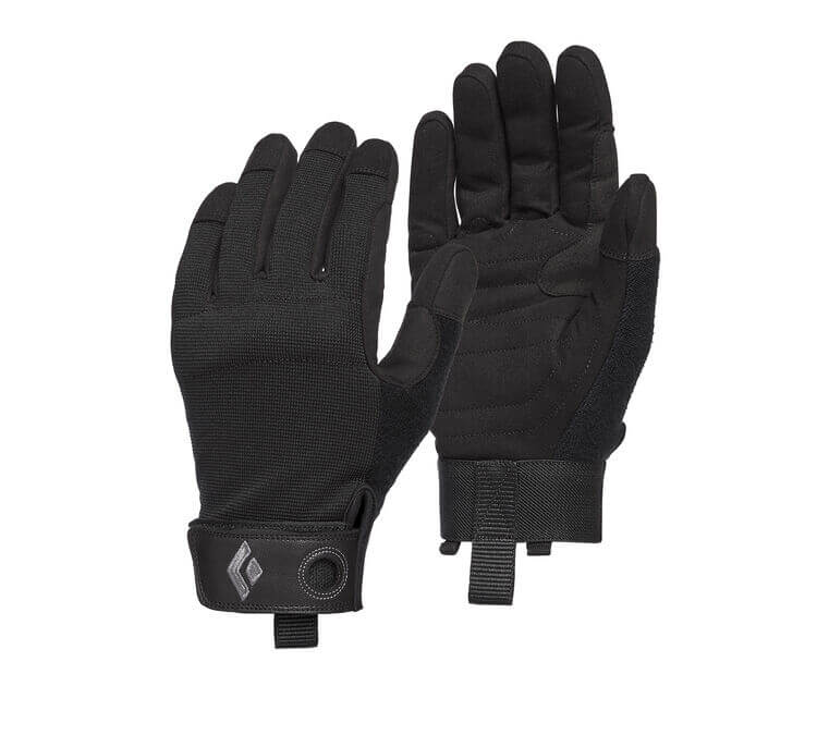 Фото - Рукавички Black Diamond Rękawiczki wspinaczkowe CRAG GLOVES black (L) BLA-BD801863-0002-L 
