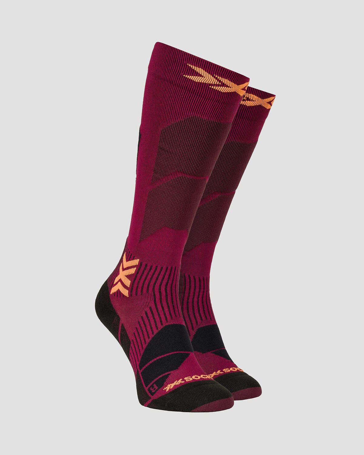 Skarpety X-Socks SKI PERFORM OTC czerwone (42/44)