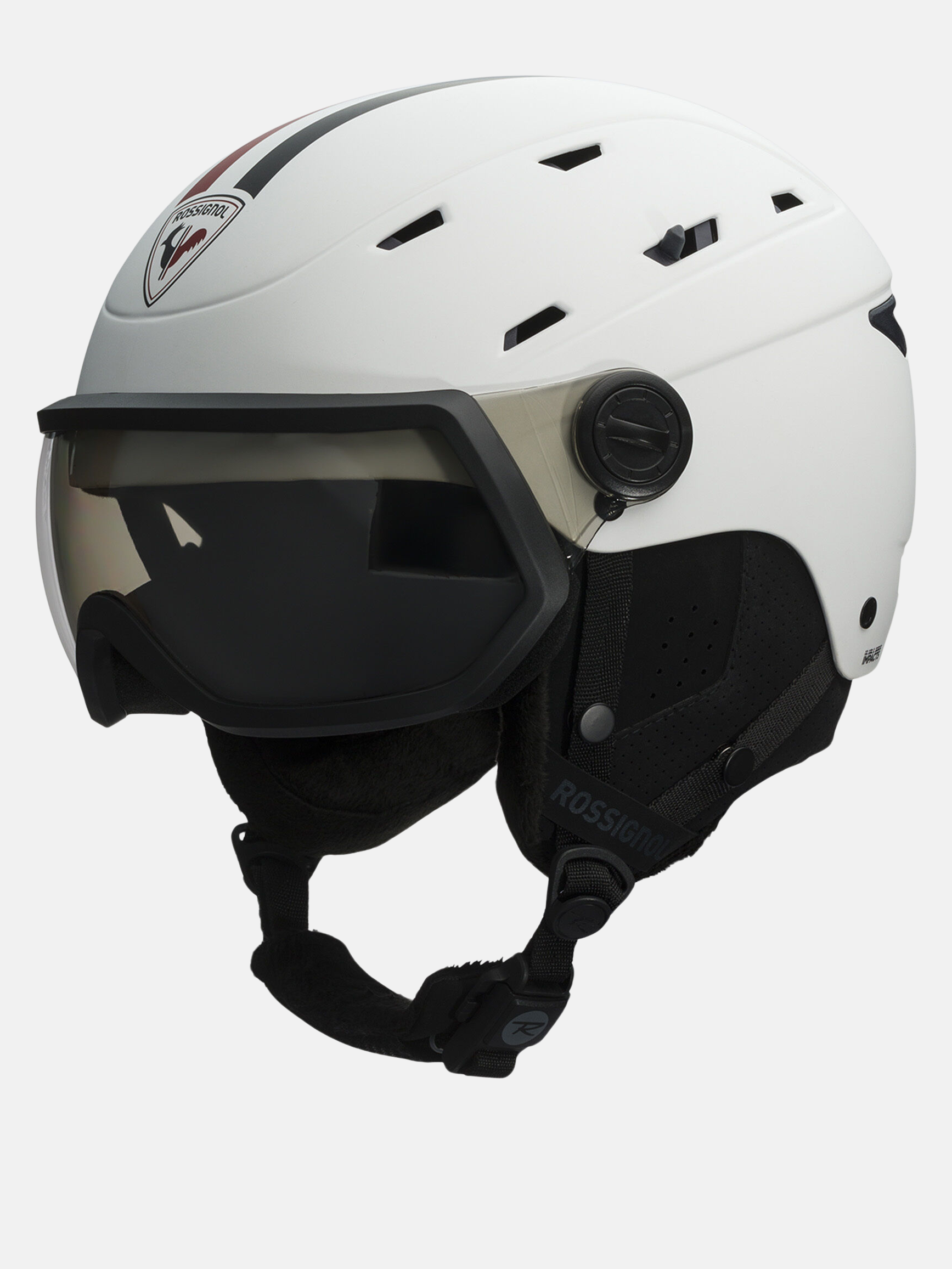 ROSSINGOL kask narciarski ALLSPEED VISOR PHOTO STRATO WH (L)