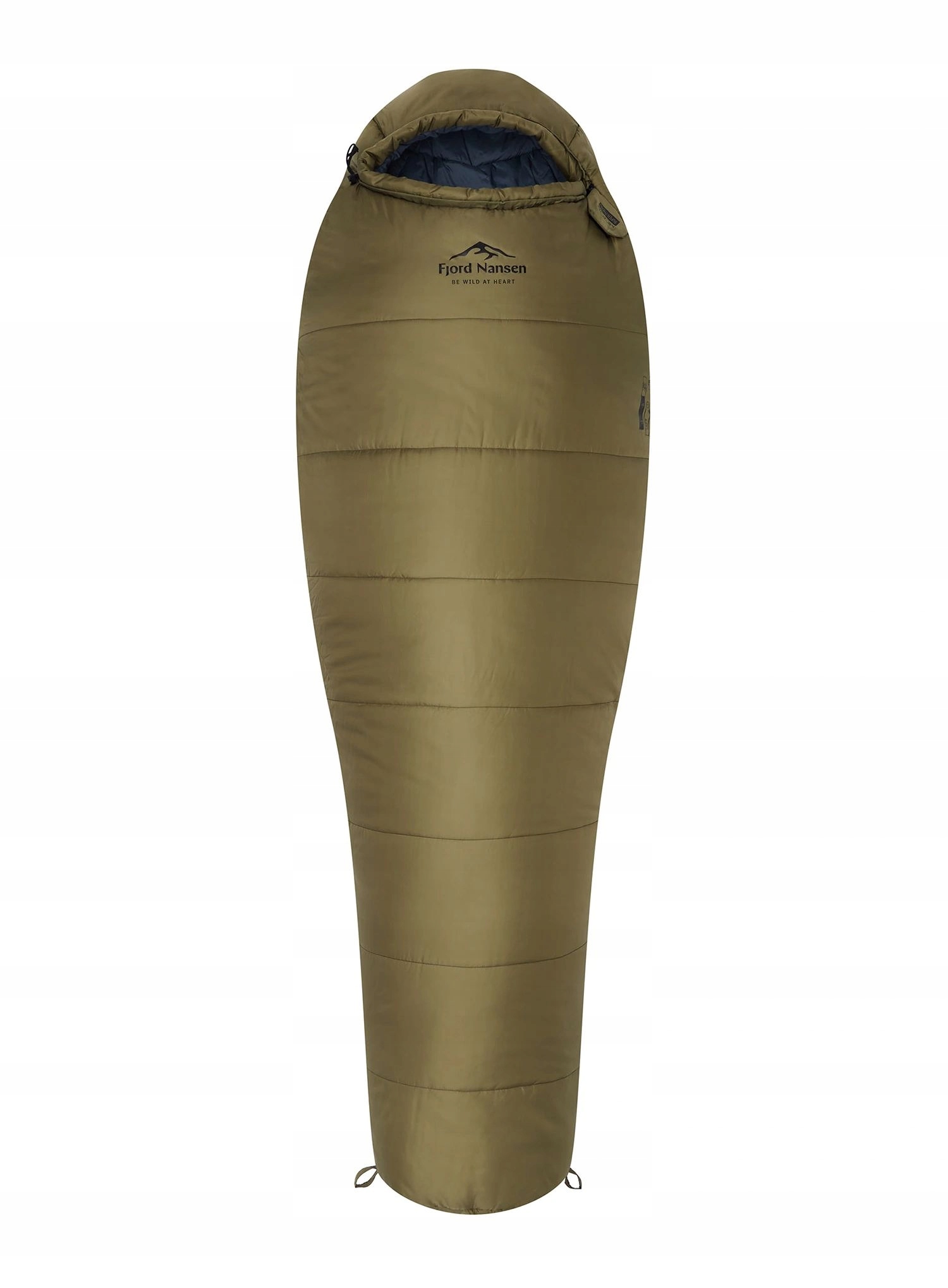 Fjord Nansen śpiwór turystyczny prawy FN HADSEL XL olive drab (XL)