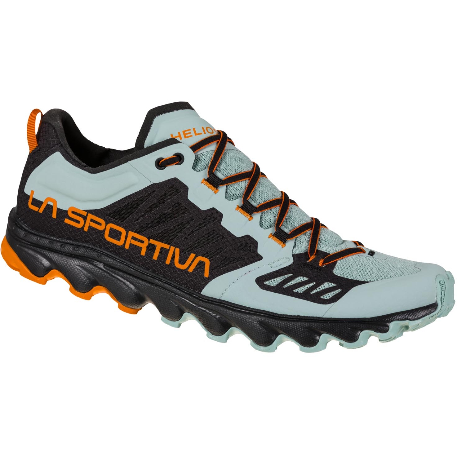 LA SPORTIVA buty trekkingowe męskie do biegania w terenie Helios III czarno-zielone (44)