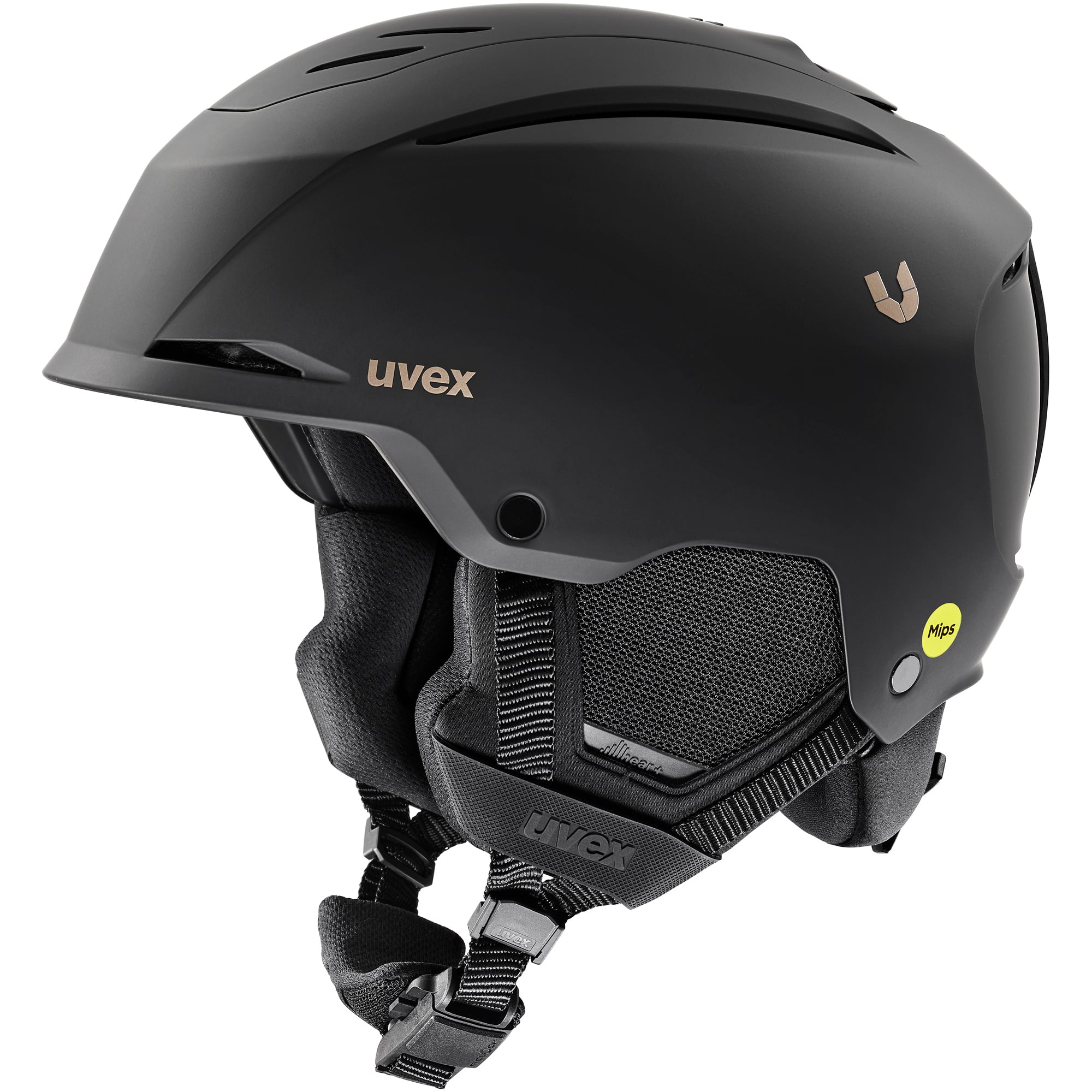 Kask narciarski UVEX Ultimate resolution MIPS czarny (52-55)