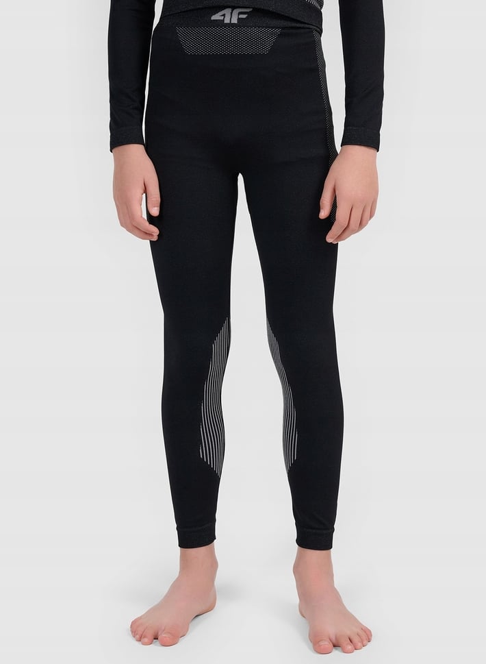 4F Legginsy termiczne bielizna M331 SKI UNDERWEAR czarna (152/158)