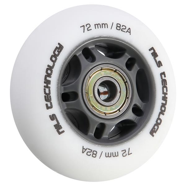 NILS EXTREME 72X24 82A Białe Matowe (4 szt) + Abec-9 (8 szt) Zestaw Extreme