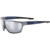 UVEX Okulary sportstyle 706 (53/2/006/2716/UNI) szare, Kolor: szary, Rozmiar: one size