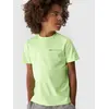 4F JUNIOR T-shirt bawełniany M1558 zielony, Kolor: zielony, Rozmiar: 128