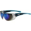 UVEX Okulary sportstyle 204 (53/0/525/9118/UNI), Kolor: niebieski, Rozmiar: one size