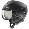 UVEX INSTINCT VISOR kask narciarski hardshell z goglami czarny, Kolor: czarny, Rozmiar: 53-56