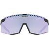 UVEX Okulary pace stage CV (53/3/052/8885/UNI), Kolor: czarny, Rozmiar: one size