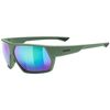 UVEX Okulary sportstyle 238 (53/3/059/8816/UNI) zielone, Kolor: zielony, Rozmiar: one size