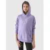 4F Bluza dziecięca z kapturem F0921 fioletowa, Kolor: fioletowy, Rozmiar: 122